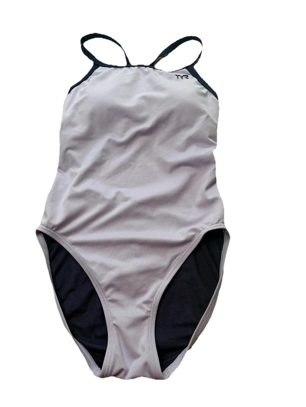 TYR Swimsuit Women’s Light Purple One Piece Size 8